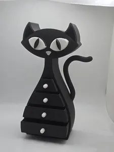 TikTok Seller Item Description – Atomic Cat Drawer Jewelry Box