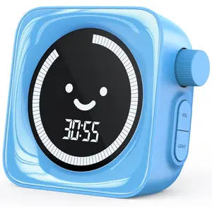 X-TIM19 Visual Timer for Kids, 99 Minute Digital Cute Kids Visual Timer Classroom Timer for Homeschool Supplies Study Teaching Time Management Tool Countdown Timer Kitchen Utensils
