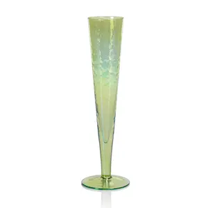 Aperitivo Slim Champagne Flute Luster Green