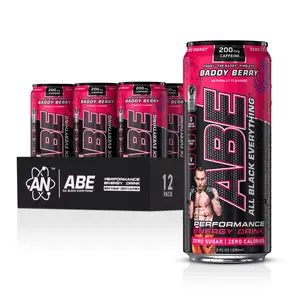 ABE Performance Energy Drink - Baddy Berry - 12 Pack