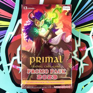 2023 Primal TCG Promo Pack Box - 12 Packs, 52 Card set, Full Art Foils