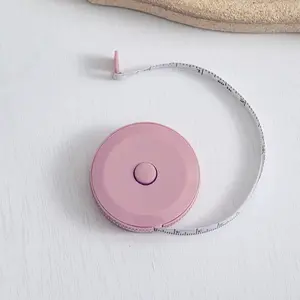Cute Round Retractable Measuring Tape, Compact Soft Tape Measure for Body Measurements and Height, Versatile Waist Hip Chest Measuring Tool