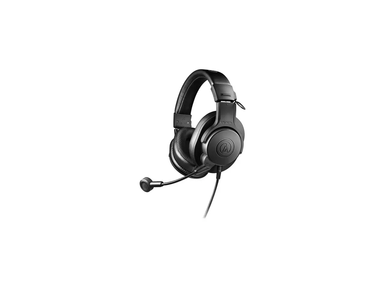 Audio Technica ATH-M20XSTS M20X - Monitor StreamSet Over-Ear Closed Back Headset with Boom Mic for Content Creators - Black