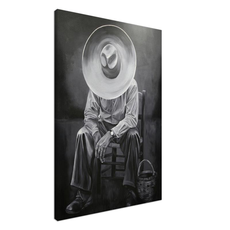 El Hombre  28x40″ Canvas Print