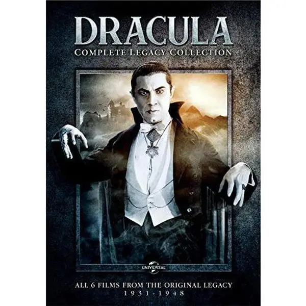 Dracula: Complete Legacy Collection  [DVD Video Disc] Slipsleeve Packaging, Snap Case, With Movie Cash
