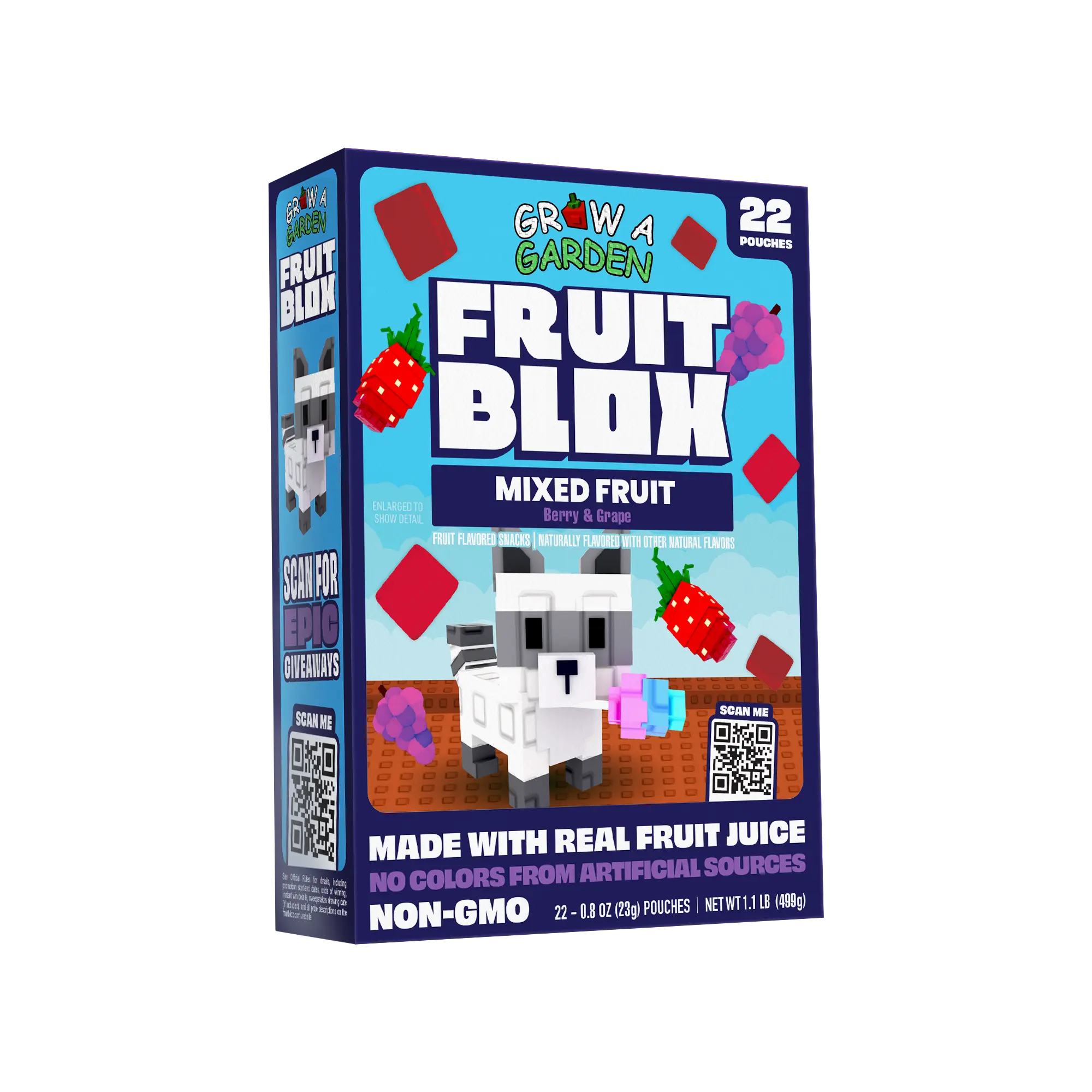 Grow a Garden FruitBlox: Mixed Fruit, 22 Count