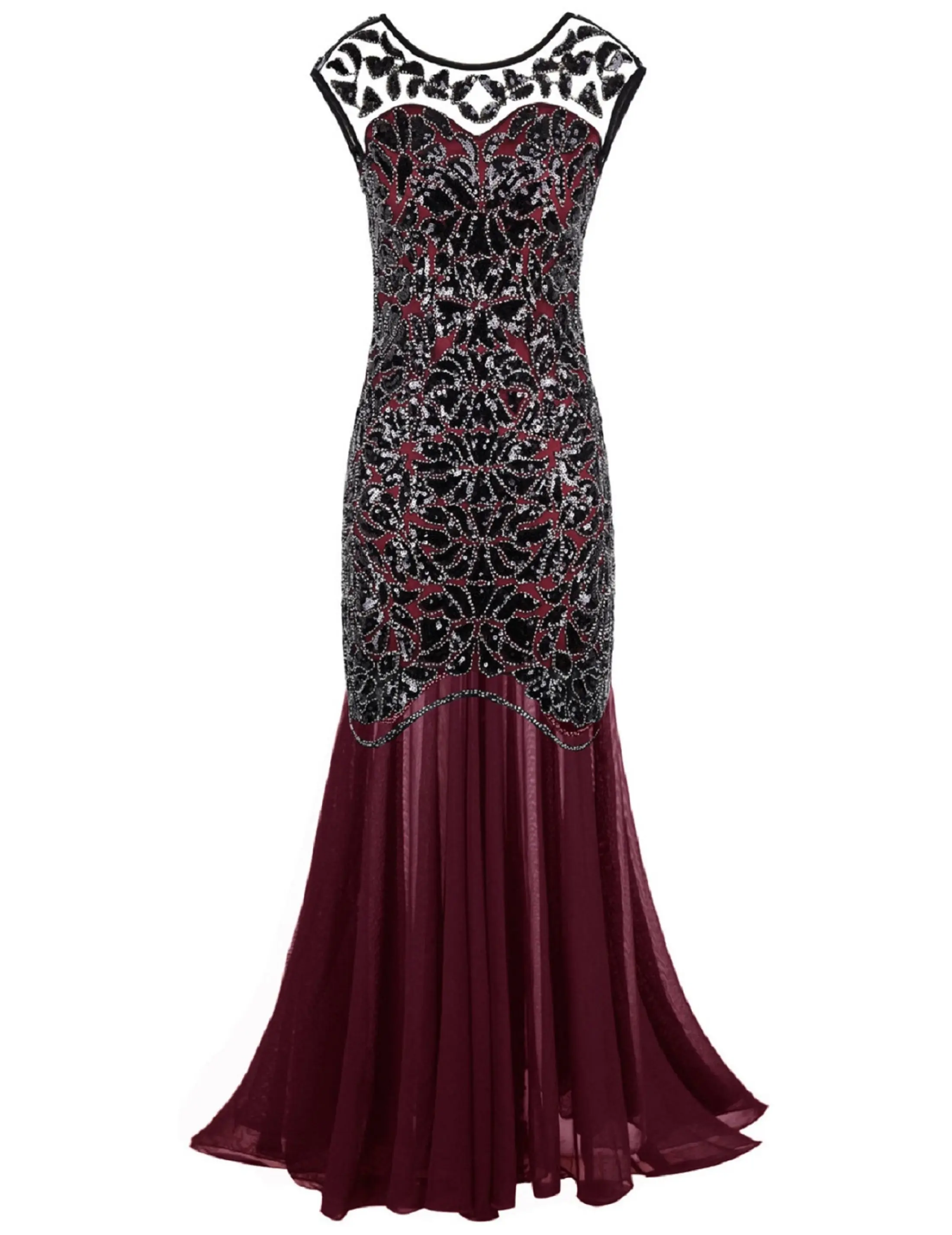 long sleeve tie front maxi dress Printed Tie Neck Long Sleeve Maxi Dress