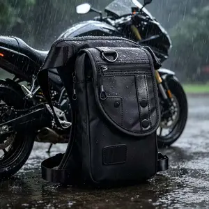 Oxford Leg Bag for Men and Women, Motorcycle Riding Fanny Pack, Waist Packs, Outdoor Travel Fishing Hiking Cycling Hip Bag