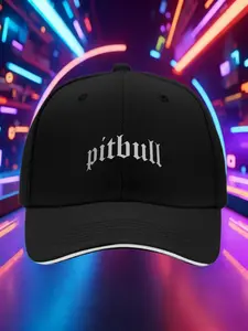 Pitbull: A symbol of passion and power, outdoor sports hats for men and women, fishing sun hats, trucker hats, and holiday party gifts.