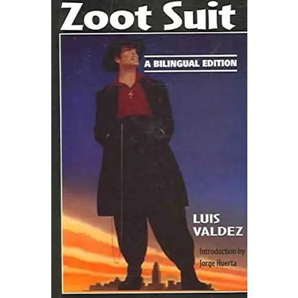 Used Zoot Suit: A Bilingual English-Spanish Edition by Luis Valdez - Soft Covers, Mexican Americans, Sleepy Lagoon Murder Trial, Zoot Suit Riots (Paperback), Urban Characters
