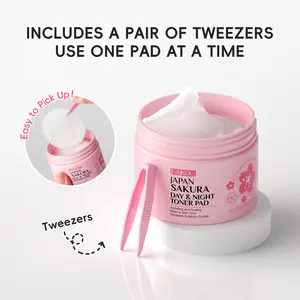 40pcs Sakura Cleaning Cotton Rounds, Disposable Floral Wipes for Makeup Removal & Daily Use, Soft and Gentle Cleansing ClothsPre-Moistened Exfoliating & Hydrating, Travel Friendly, Refreshes Skin, Facial Cleansing Pads