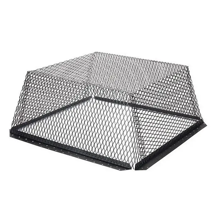 HY-C RVG30G 30x30 in. 18 Gauge 304 Stainless Steel Mesh Roof Vent Guard, Home Security Solution, Prevents Animals from Entering, Maintenance-Free Heating Cooling Ventilation System Part
