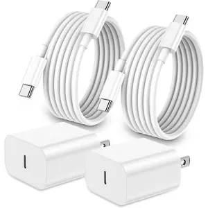16 15 Charger Fast ,20W  iPad USB C Fast Charger,2Pack 6ft USB C Wall Charger Block for  16/16 Pro/16 Pro Max/15/15 Plus/15 Pro/15 Pro Max, iPad Pro/Mini, MacBook
