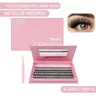 [Dramatic] Cofier Fluffy Volume Lash Kit Jelly - No Glue Needed, Self-Grafting, Beginner-Friendly & Dramatic Look Eyelashes Makeup Cosmetic FDA Qualified Reusable for Beginners Friendly Makeup