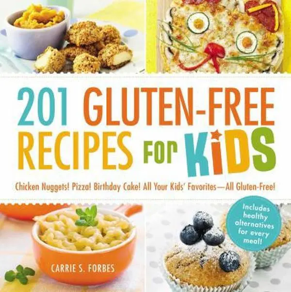 Used Baking Cookbook - Carrie S. Forbes' Complete English Soft Cover, 201 Gluten-Free Easy Recipes for Kids with Step-by-Step Instructions, Food Favorites Including Chicken Nuggets, Pizza, Birthday Cake & Gluten-Free Baking Tips