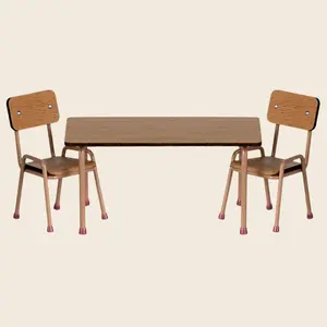 Maileg | Table and Chair Set, Mouse |Dark Powder ‘25