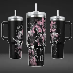 Limited Edition Sleep Token Even In Arcadia Tumbler 40oz 20oz Rock Band Custom Cup 40 oz Tumbler With Handle, Tumbler 20oz No Handle, Gifts For Fans SGR
