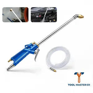 Air Blow Gun with Hose, Pneumatic High Pressure Cleaning Gun, Engine Degreaser Sprayer for Car Engine, Wheels & Narrow Spaces Heavy Duty Tool