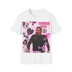 Women's Brian Quinn Impractical Jokers Meme Short-Sleeve T-Shirt, Emo Cute Graphic Top, Unisex Softstyle Fan Shirt with Round Neck-Crew Neck Design
