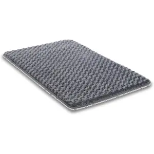 Bed for Crate High Resilience  Crate Pad Mat for Medium Large Dogs Washable Anti-Slip,35" x 22",Dark Gray