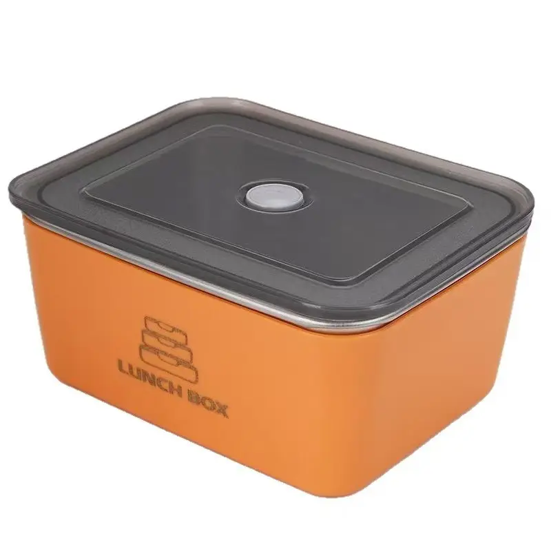 Stainless Steel Food Storage Container with Airtight Lid, Leakproof Lunch Box for Meal Prep, Kitchen Food Storage, Office & School