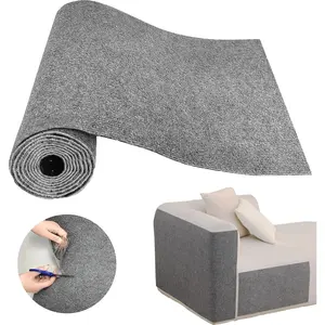 Scratch Couch Furniture Protector, Adhesive  Scratch Pad Deterrent for Furniture, DIY Climbing  Scratcher Couch Protector from  Claws  for Indoor (LightGrey,39.3x15.8In)