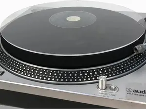 Mobile Pro Shop Clear Acrylic Turntable Mat, 11.75in Anti-Static Slipmat for 12in Vinyl Record Players, Noise Reduction, Enhanced Bass, Protection, Classy Design