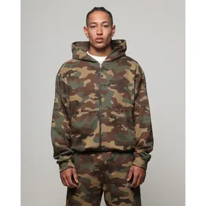 American Thrift Zip Hoodie Camo