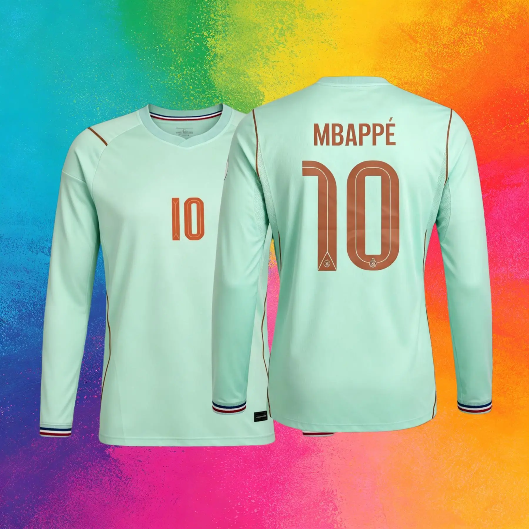 2026 France National Team Away 10# Mbappé Short Sleeve Home Soccer Jersey Quick-Dry