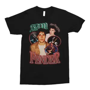 Sam Fender Vintage Bootleg Unisex T-Shirt Graphic Tee Heavy Cotton Tee Shirt, 100% Heavy Cotton Shirt