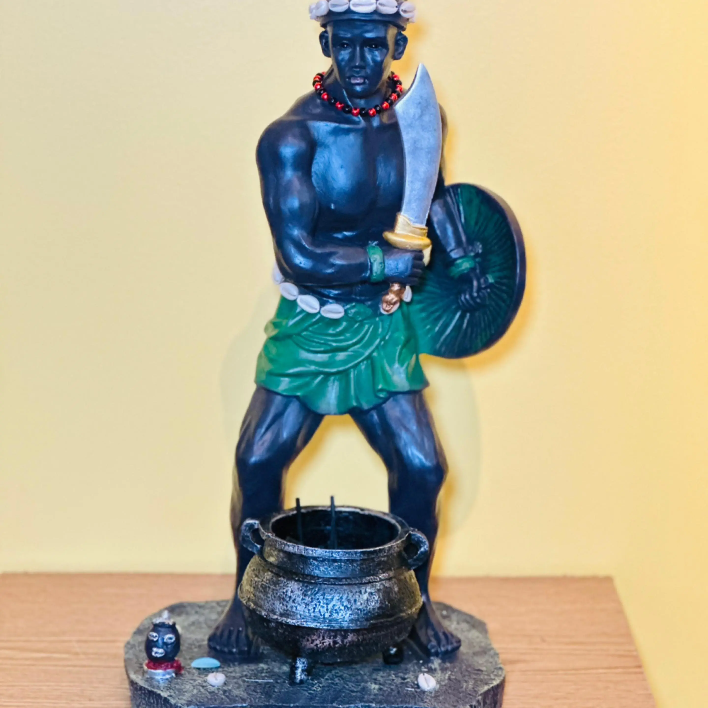 Ogun statue  20 inches