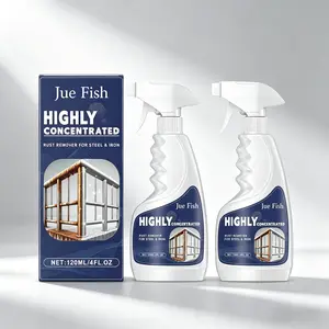 2-Pack Rust Remover for Steel(120ML*2),Quick Rust Removal, Cleans Dishwasher, Restores Metal Smoothness, Extends Usage Time, Kitchen Cleaning Agent