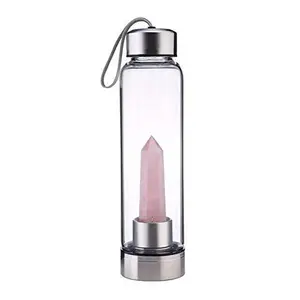 Rose Quartz Water Bottle