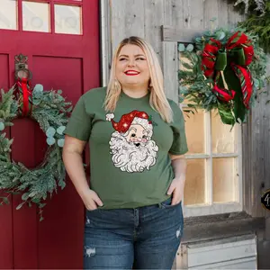 Sequin Santa 11" Adult Direct to Film Transfer