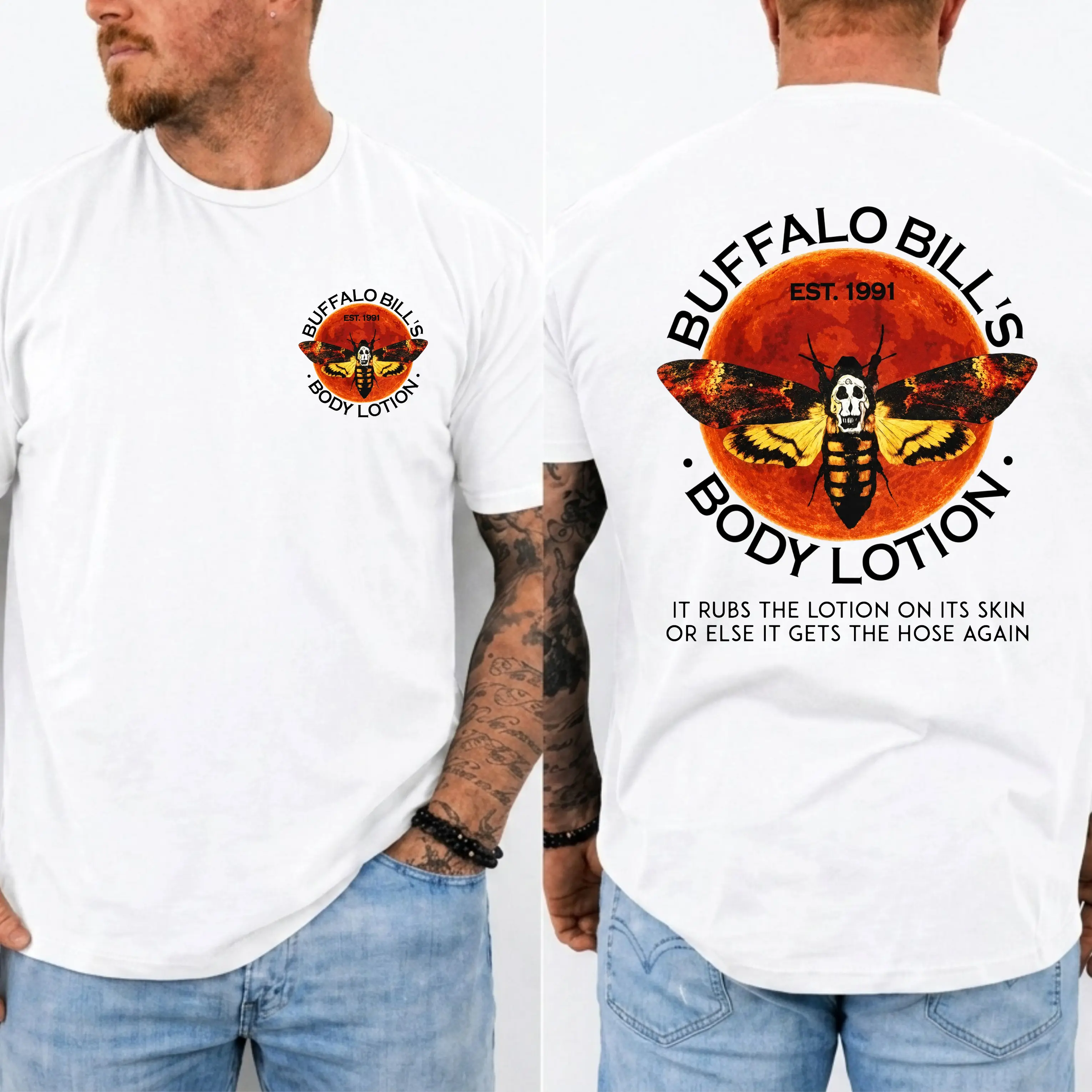 Silence of The Lambs Shirt, Hannibal Lecter, Buffalo Shirt, Halloween Movie Tshirt, Unisex Tee