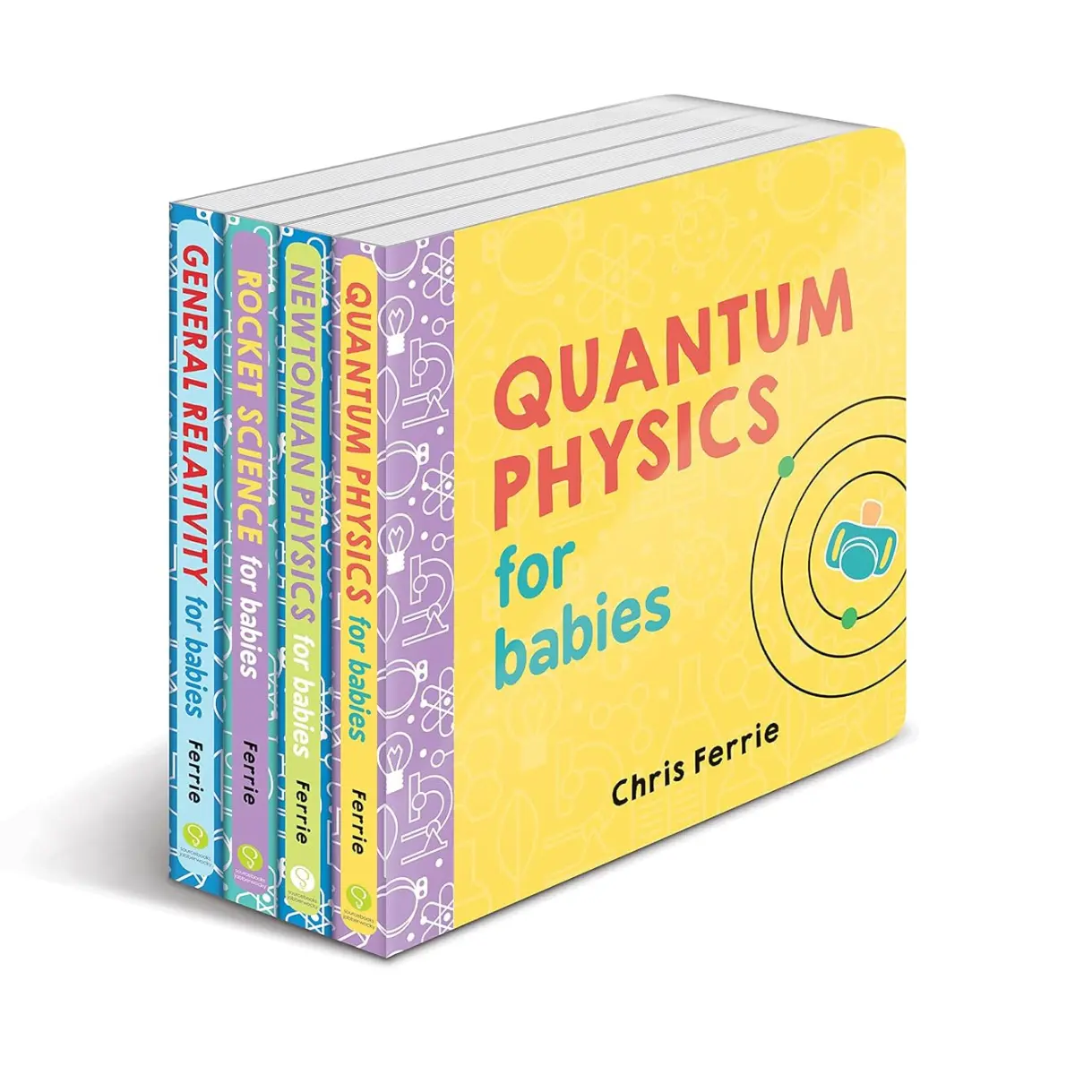 Baby University Board Book Set | Science Concepts for Toddlers