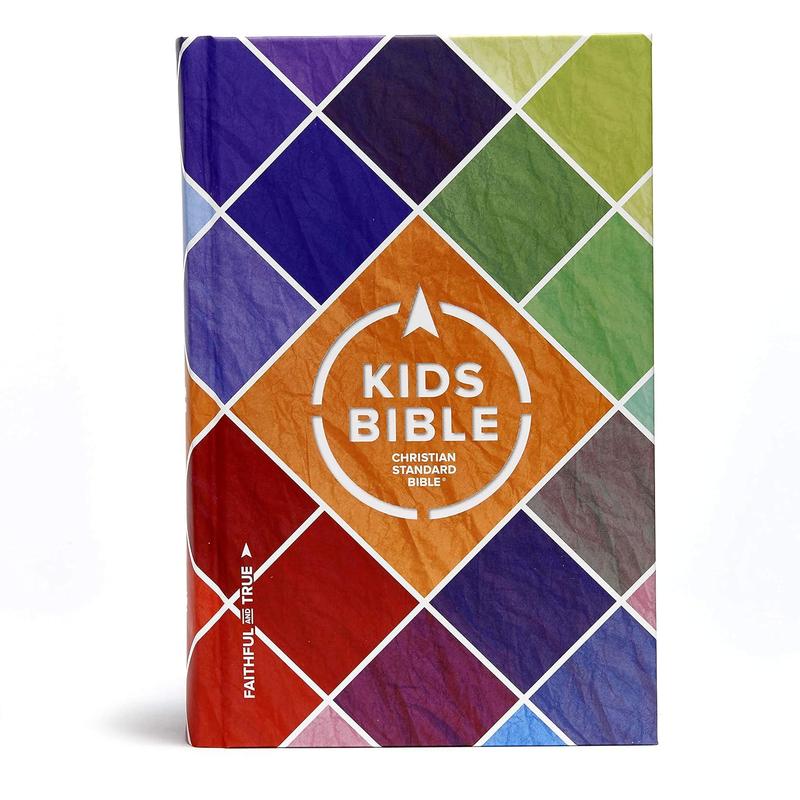CSB Kids Bible, Hardcover, Red Letter, Presentation Page, Study Helps for Children, Full-Color Inserts and Maps
