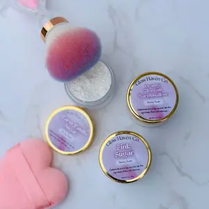 Glow Haven Co. Dusting Powder Trio - 3 Luxurious Sweet & Flirty Scents | Soft, Silky, and Lightly Fragranced Body Powder Bundle for All-Day Comfort