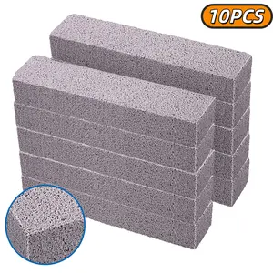 10 Pumice Stones for Stubborn Stain Removal – Ideal for Toilets, Stoves, Bathtubs, and Surfaces with Hard Water Marks