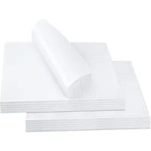 , Pack of 10, 16x20 Self Adhesive   for Picture and Poster Mounting, Lightweight White Color   for Crafts, Artworks, 3/16 inches Thick