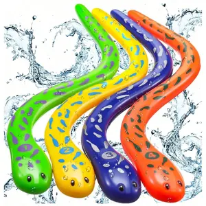Pool Dive Game Props Set, Summer Water Swimming Snake Catching Games, Fun Pool Party Toys, Beach Birthday Gifts, 1/4/8 Pieces, Pool Floats, Pool Floater