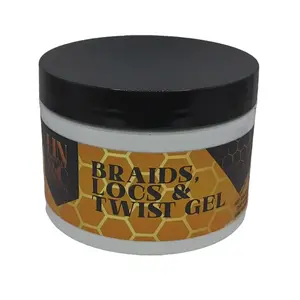 Honey Nut & Cocoa Braid, Loc & Twist Gel - 8 oz