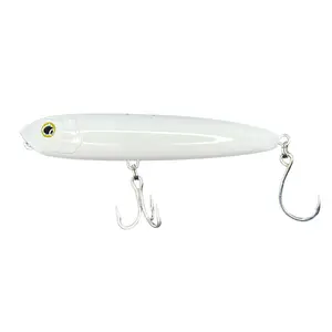 X-Walk™ Topwater Lure 6" 2 oz - Spook Style with Dual Rattle Chambers & Cupped Face Design for Explosive Strikes