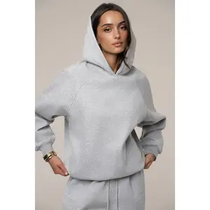 Heather Grey JLUXLABEL Logo Pullover Hoodie