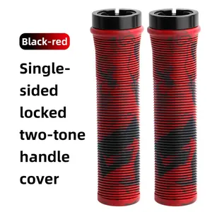 VXM TPE Handlebar Grips MTB Lock-on Grip Shockproof Non-slip Mountain/Road Bike Handle Cover Folding Balance Bike Accessories