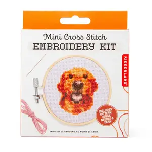 Mini Dog Cross Stitch Kit