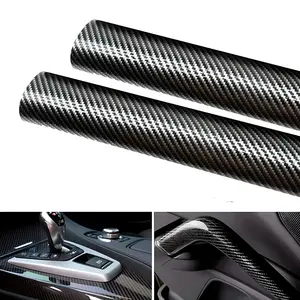 High Gloss 7D Carbon Fiber Car Wrap, 30x152cm Waterproof Vinyl Film, Durable Motorcycle & Tablet Sticker, Car Decal, Car Accessories