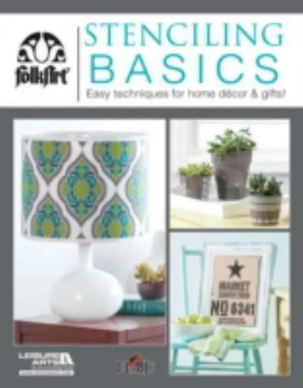 USED Book - Stenciling Basics: Easy Techniques for Home Decor & Gifts! by Leisure Arts (Paperback) - english
