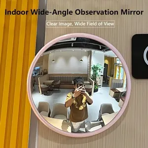 Funny Funhouse Mirror, Wide Angle Concave Convex Mirror for Home Decoration & Photography