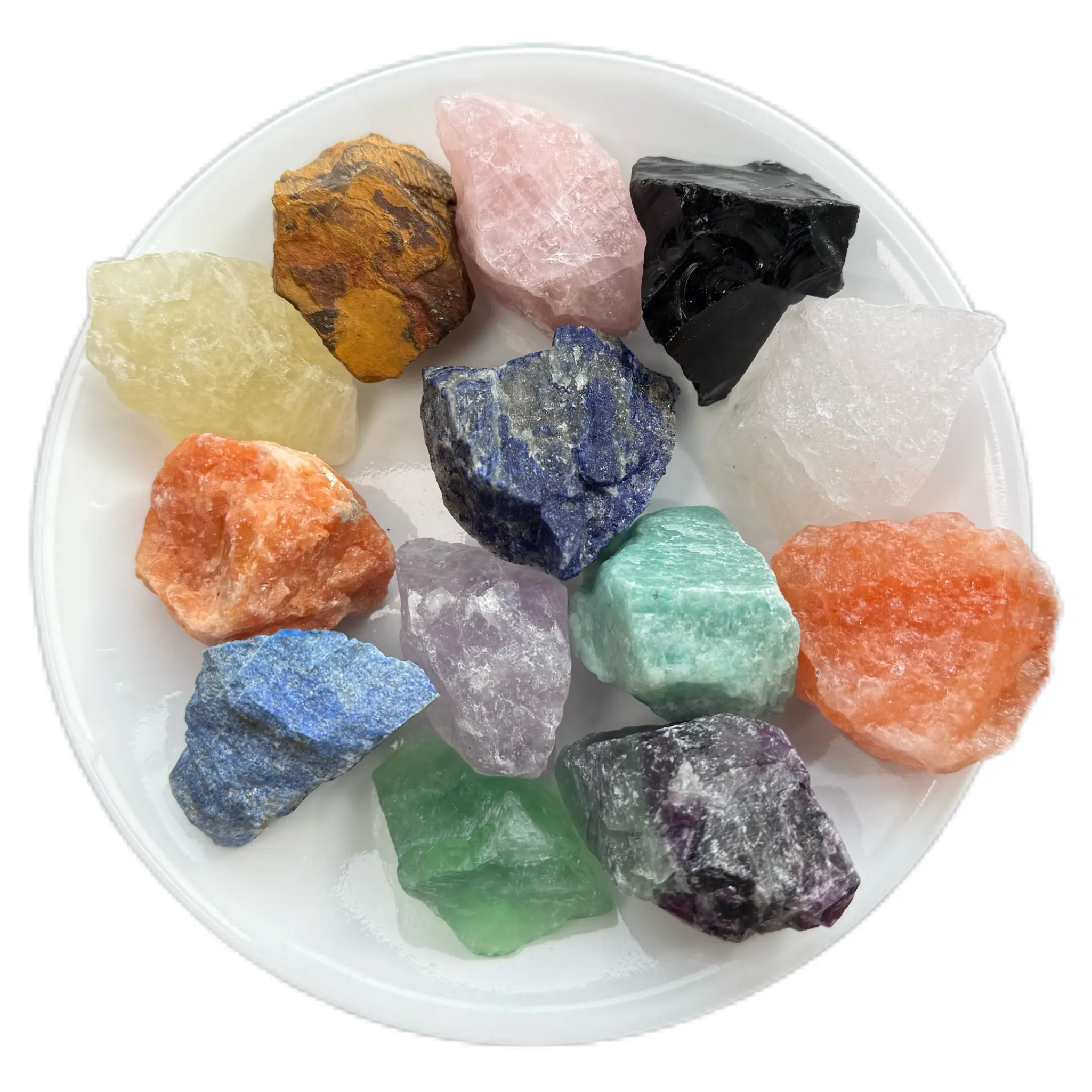 1pc Large Size Stones(1-2in), Natural Crystal Gem Mining Bucket, Rough Natural Crystal: Choose How Many Pieces, Premium Quality 'A' Grade Raw Crystals, in bags, Incense Stone, Meditation Stone